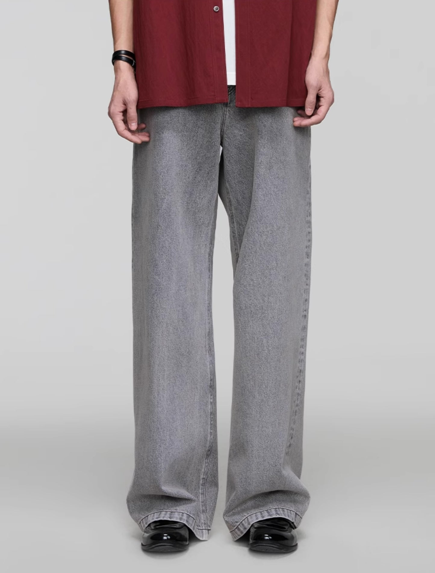 Straight Loose Denim Pants