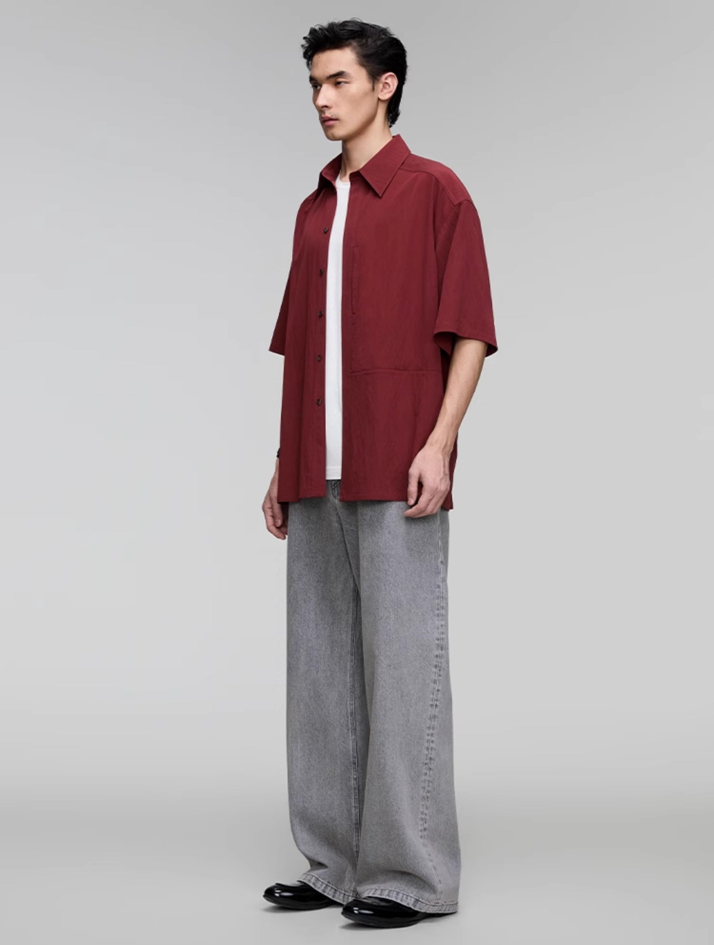 Straight Loose Denim Pants