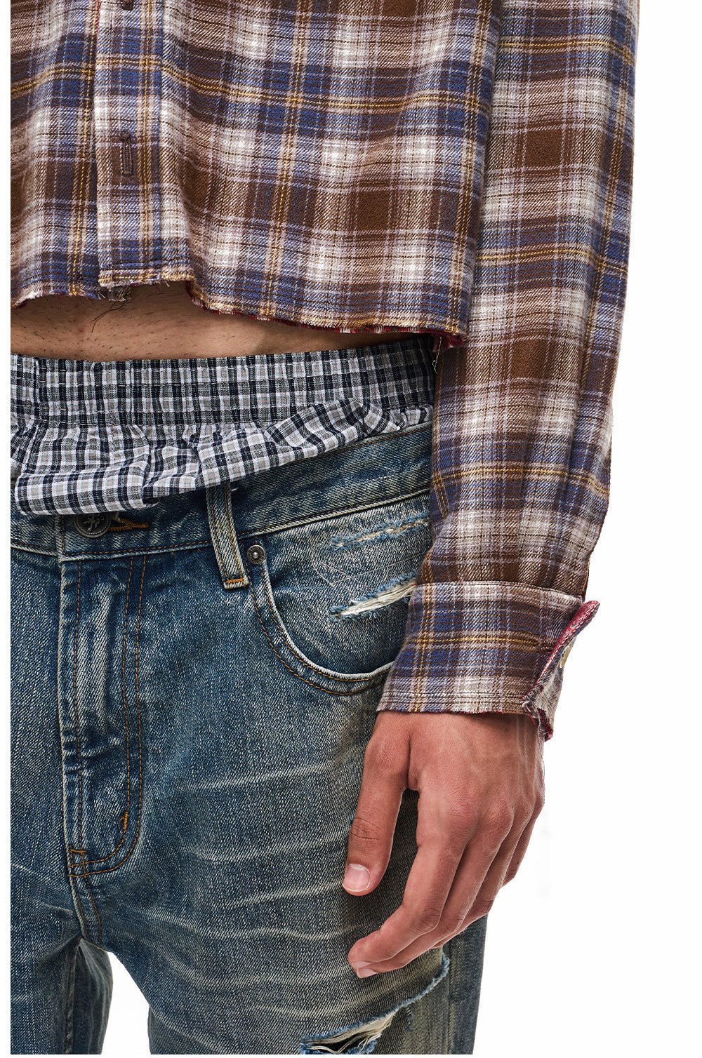 Reversible Check Shirt