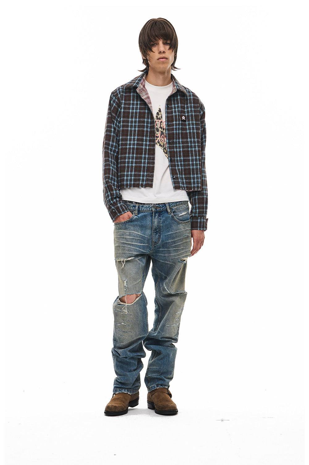 Reversible Check Shirt