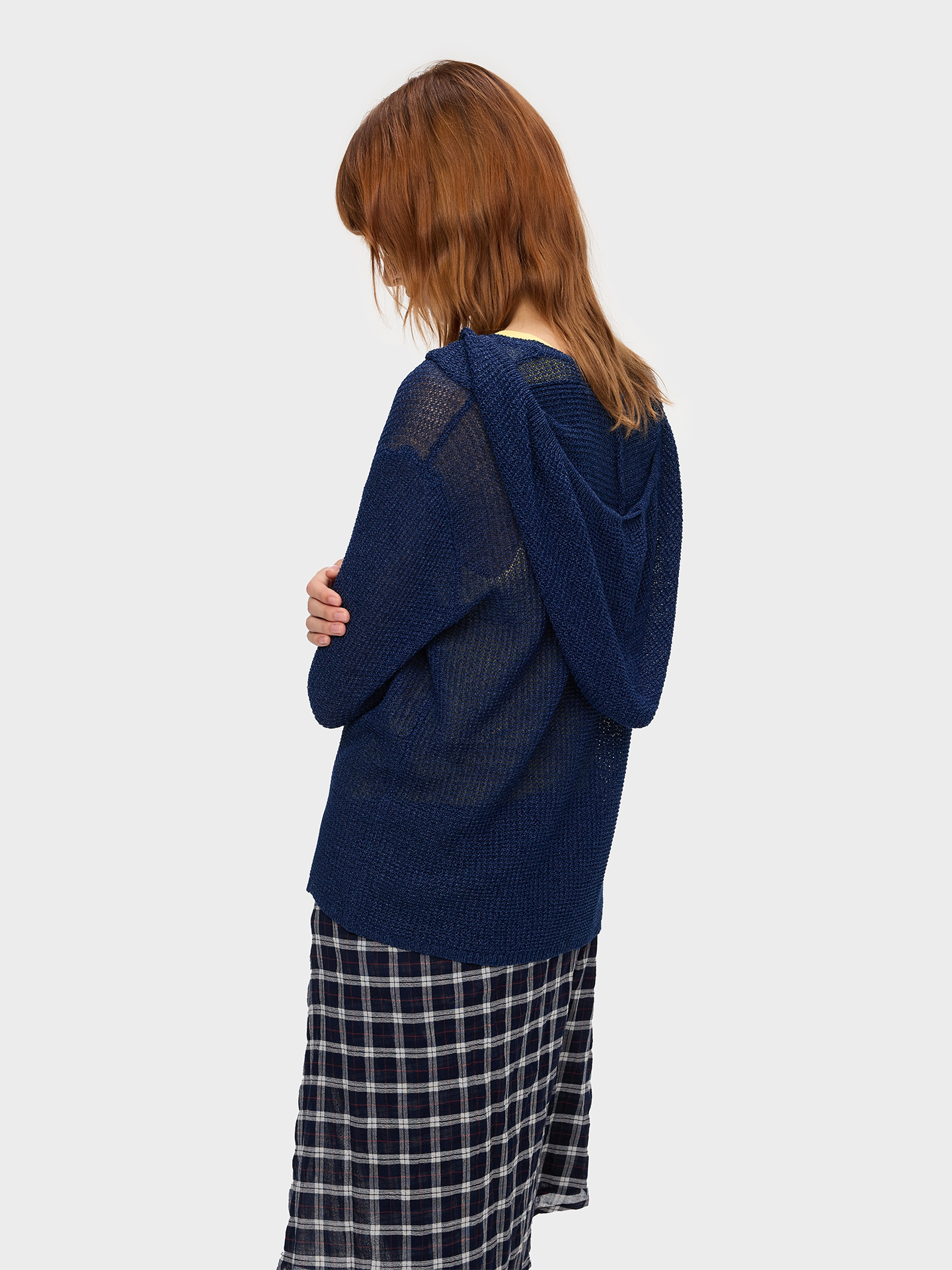 Hooded Cover-Up Sweater