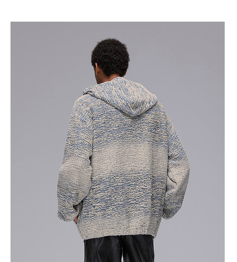 Color wash hooded sweatshirt