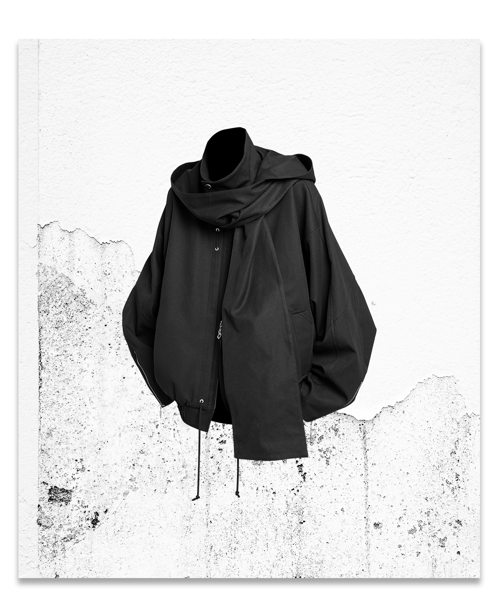 Detachable Hood Harrington Jacket