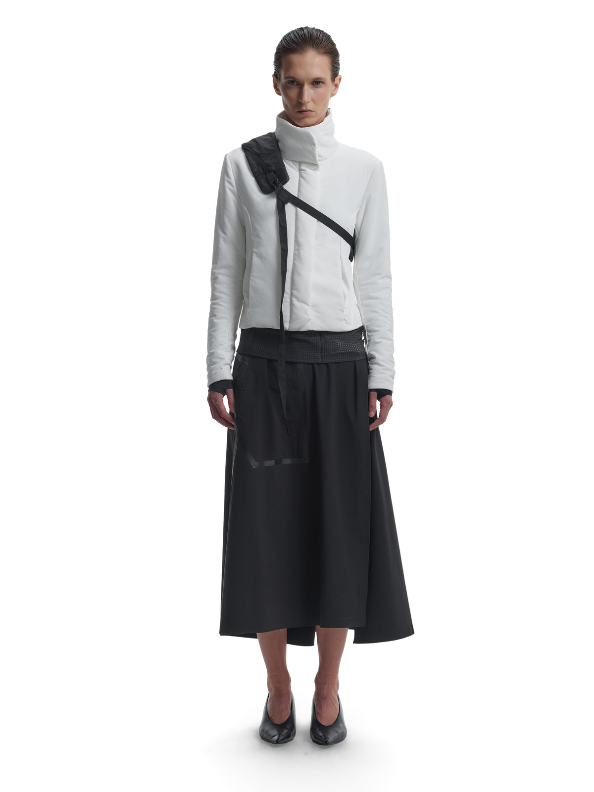 Short-Length High-Stand Collar Cotton Jacket