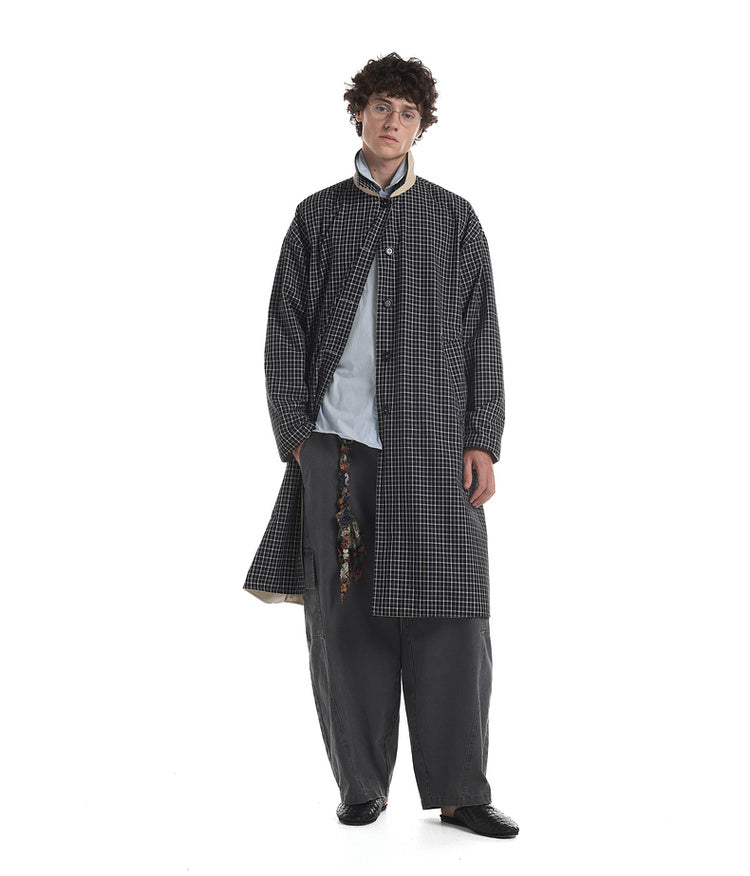 Wide-leg casual pants