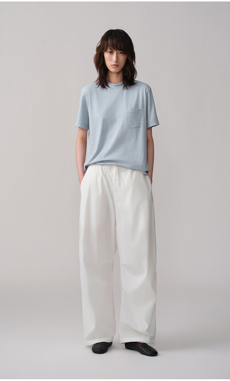 Pocket Round-Neck T-Shirt