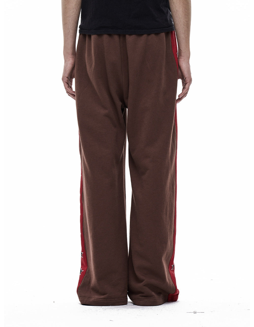Vintage Star-Print Sports Pants