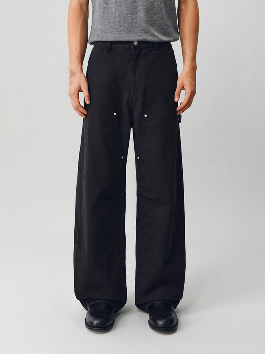 Curved-Blade Work Pants