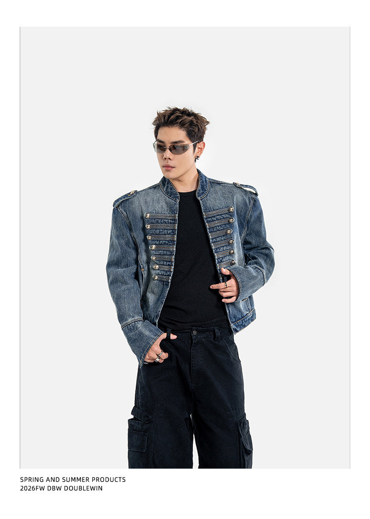 Vintage Washed Denim Jacket