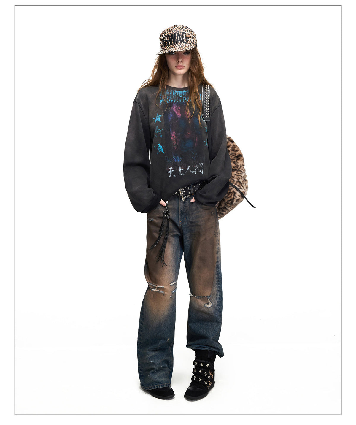 Distressed Vintage Jeans