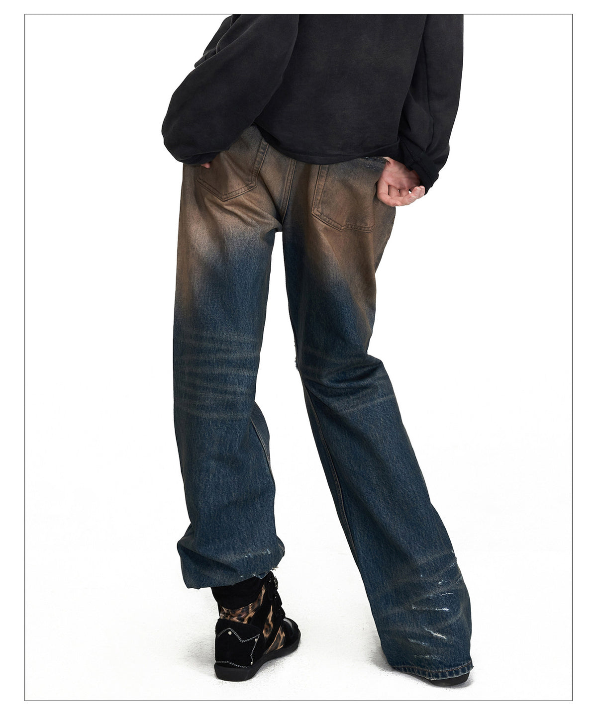 Distressed Vintage Jeans