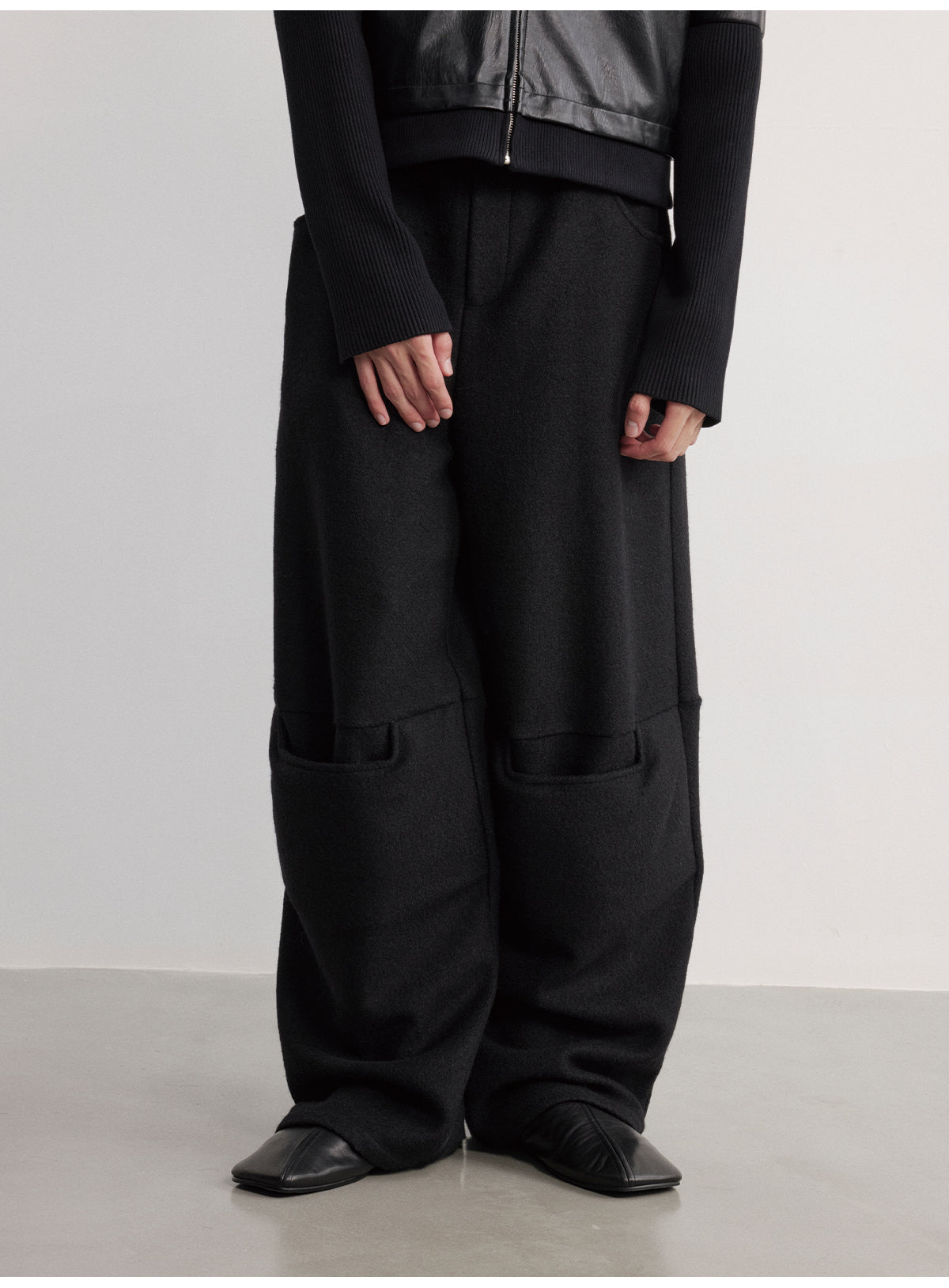 Double Knee Pad Casual Pants