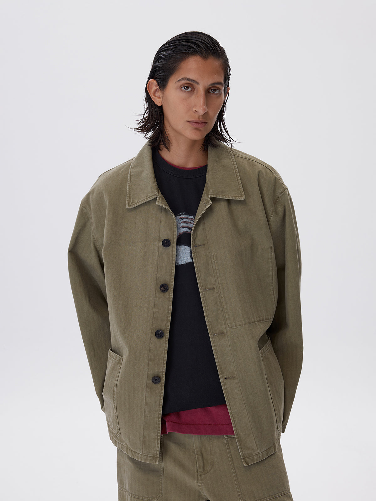 Herringbone Work Jacket