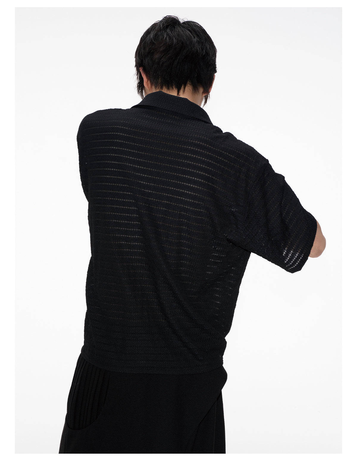 Hollow Stripe Shirt