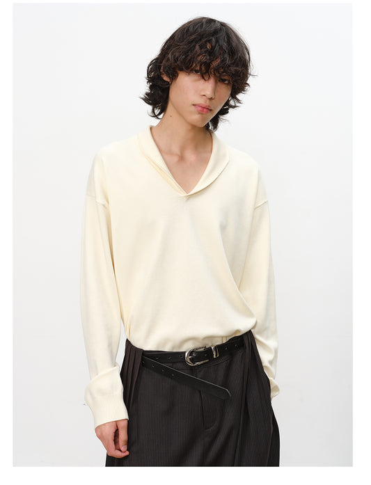 Seagull Collar Sweater