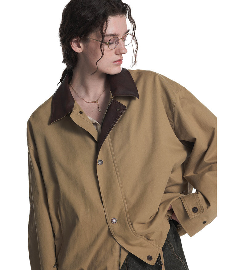 Drawstring Casual Jacket