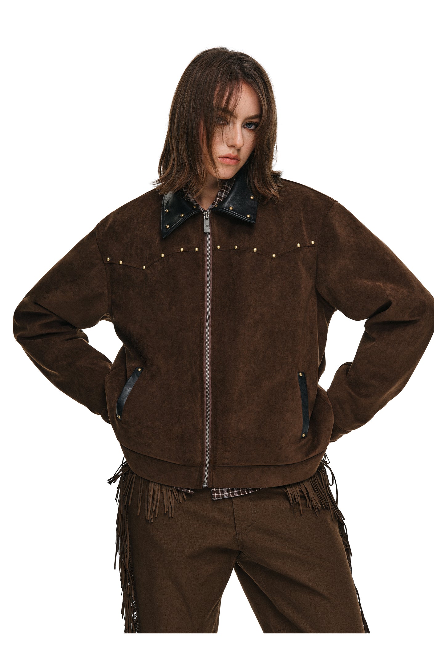 Suede Detroit Jacket