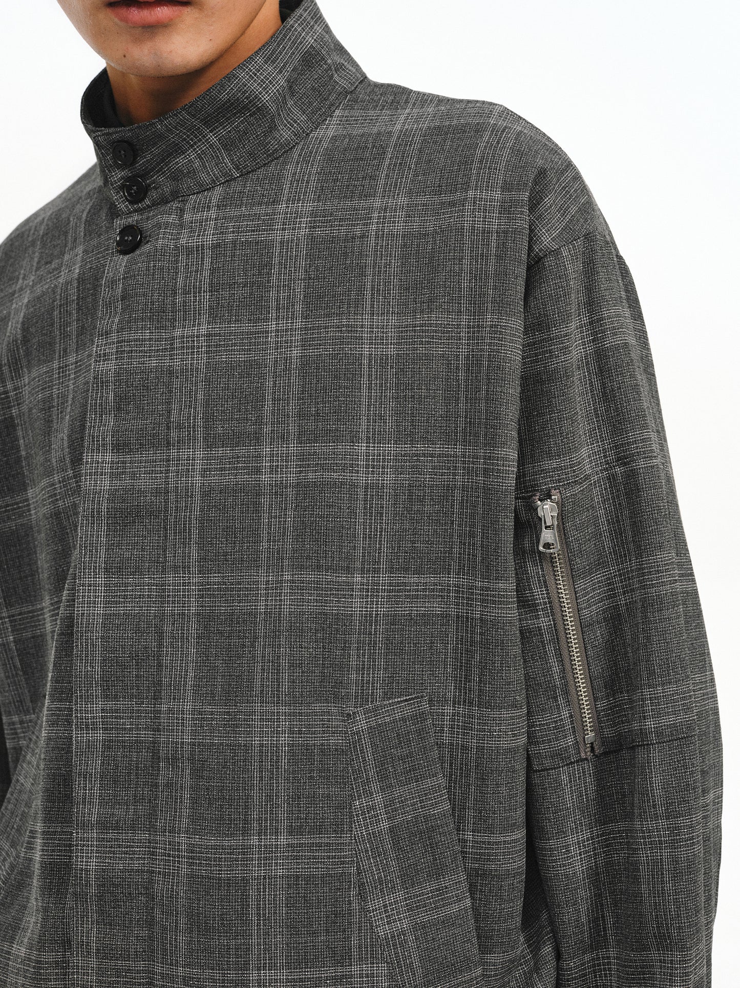 Wool Harrington Jacket