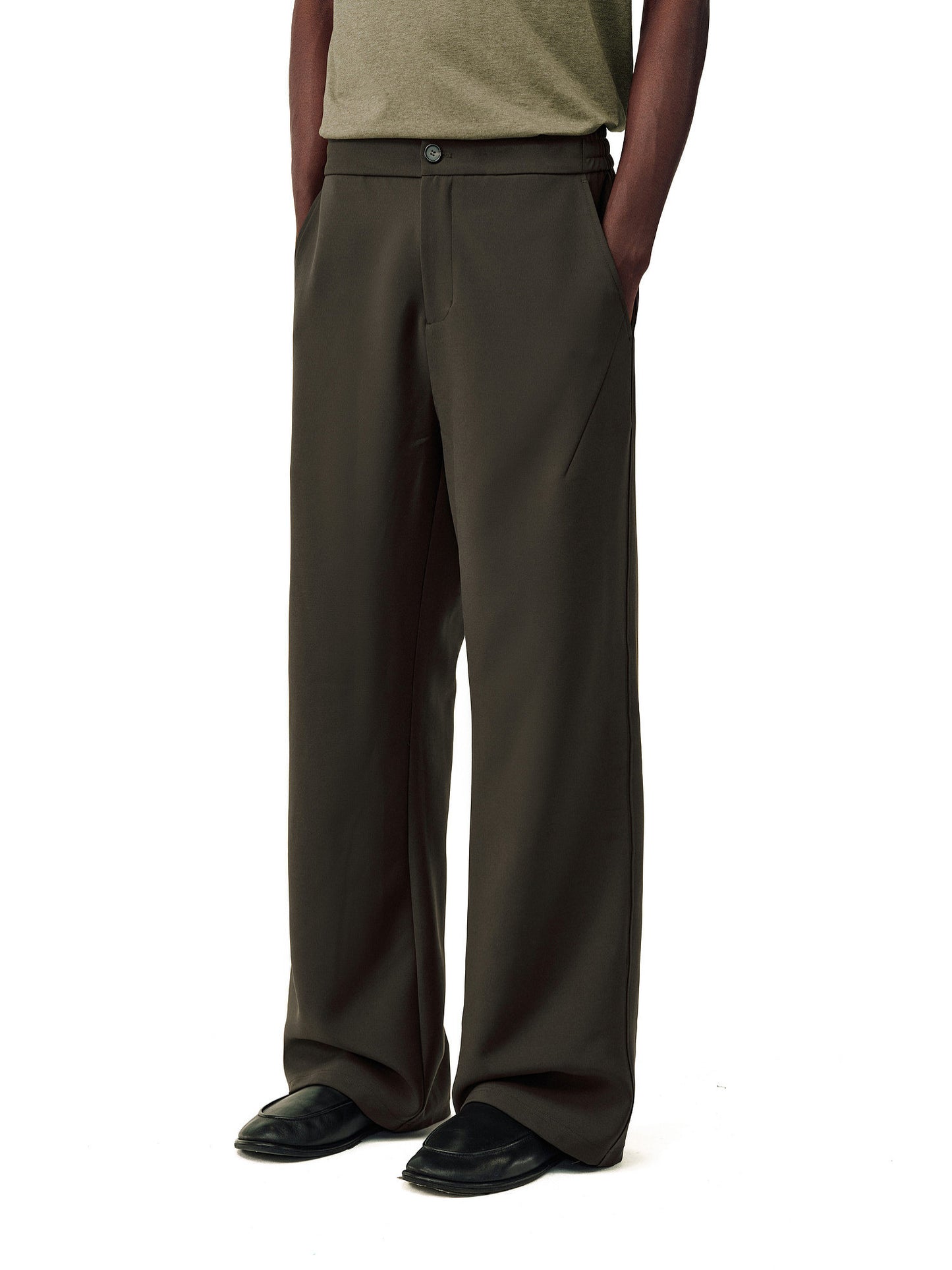 Wrinkle-resistant casual pants