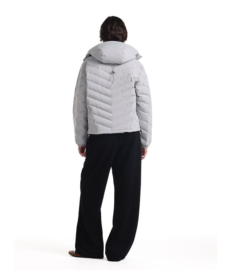V-Shaped Lightweight Down Jacket