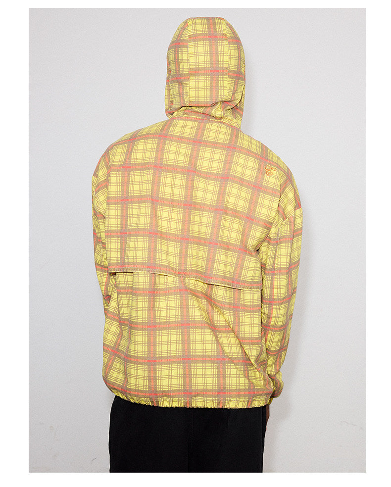 Half-Zip Hooded Jacket