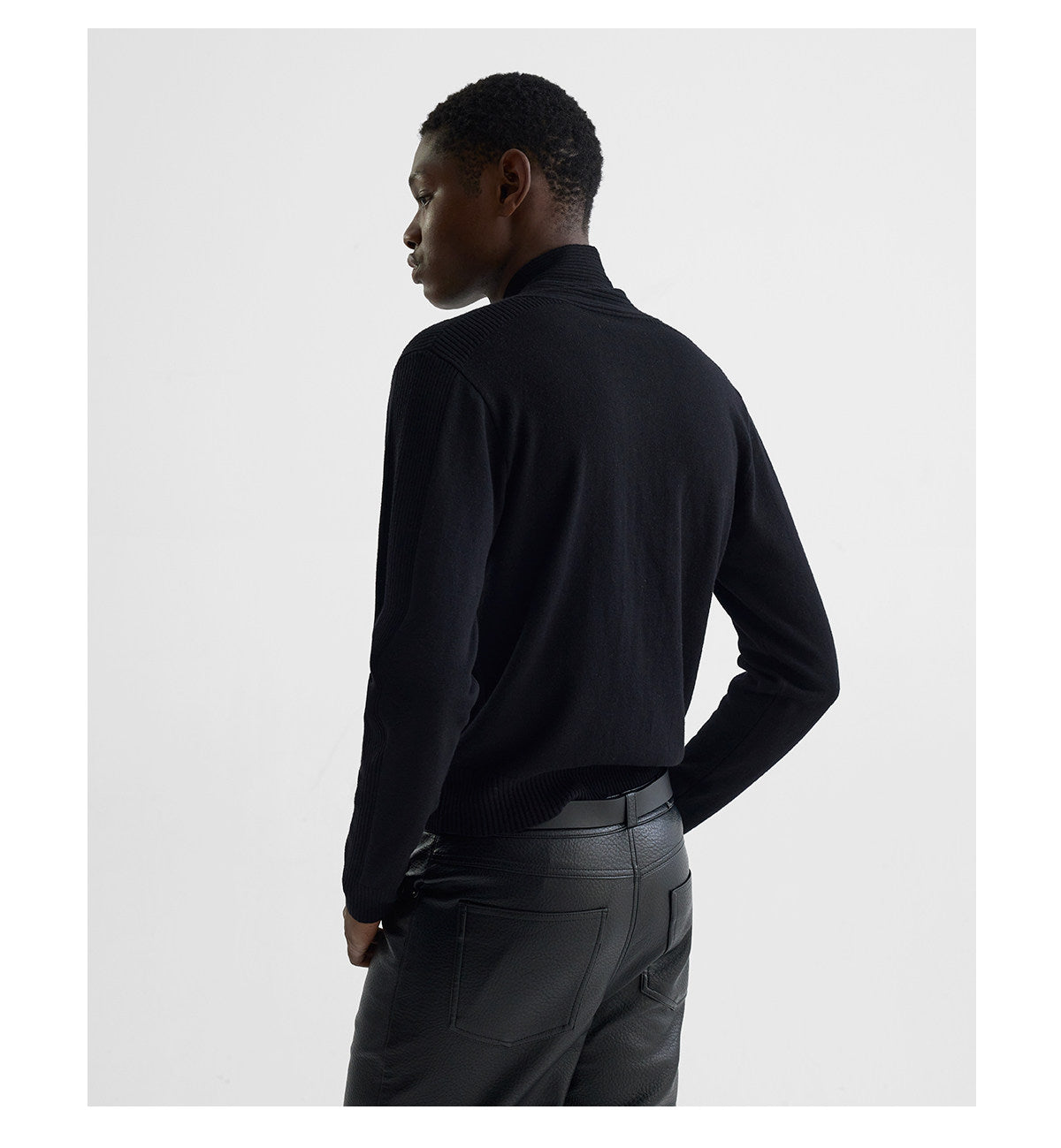 Basic V-neck Knit Sweater