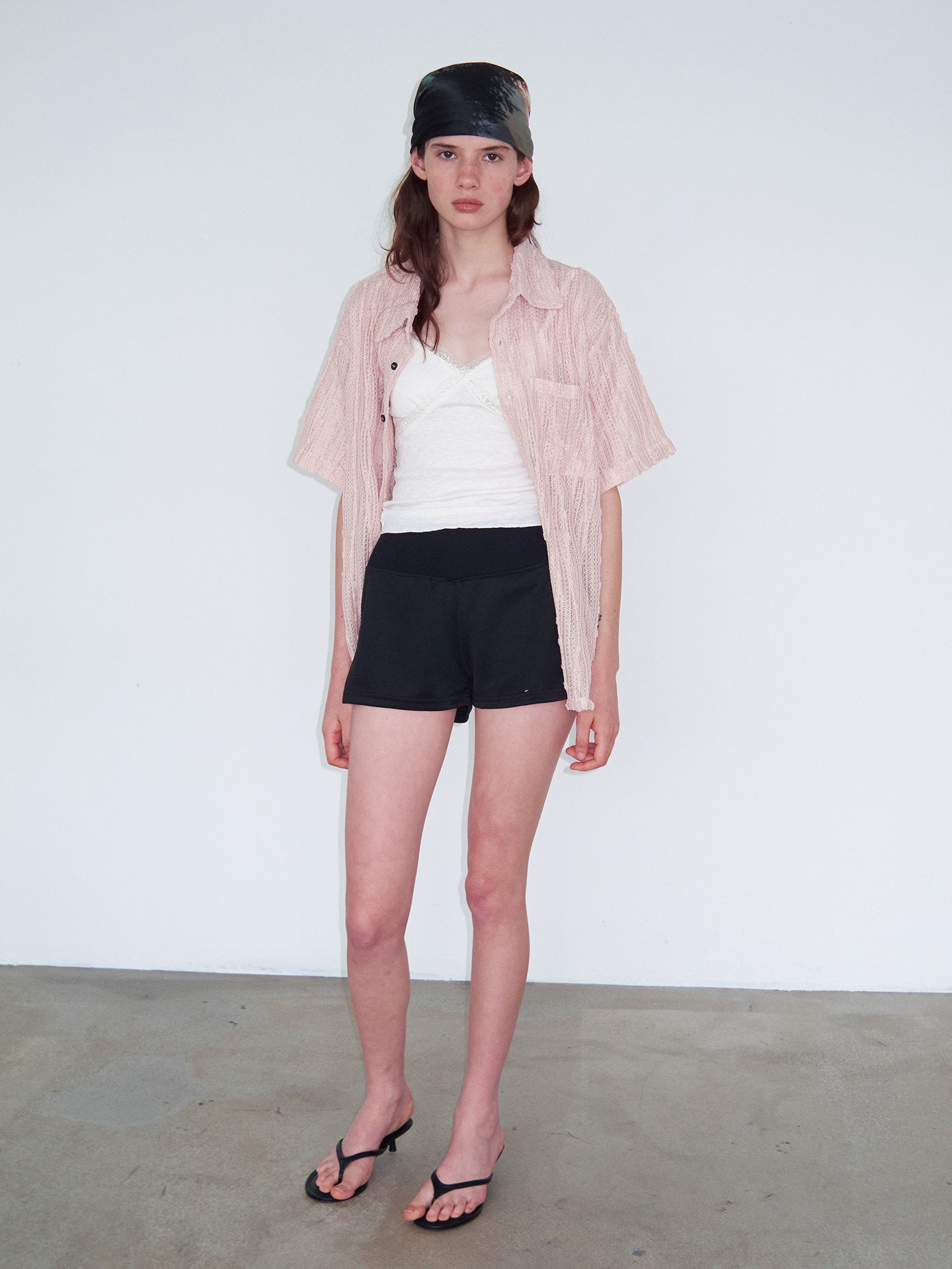 Hollow Crochet Shirt