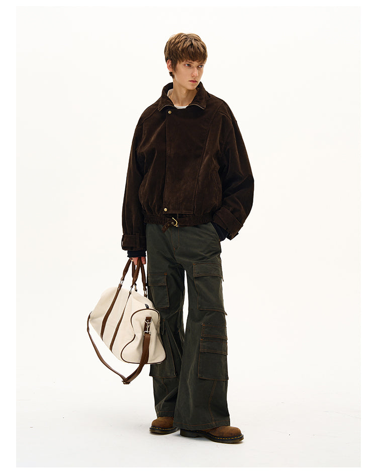 Short-length Stand Collar Jacket