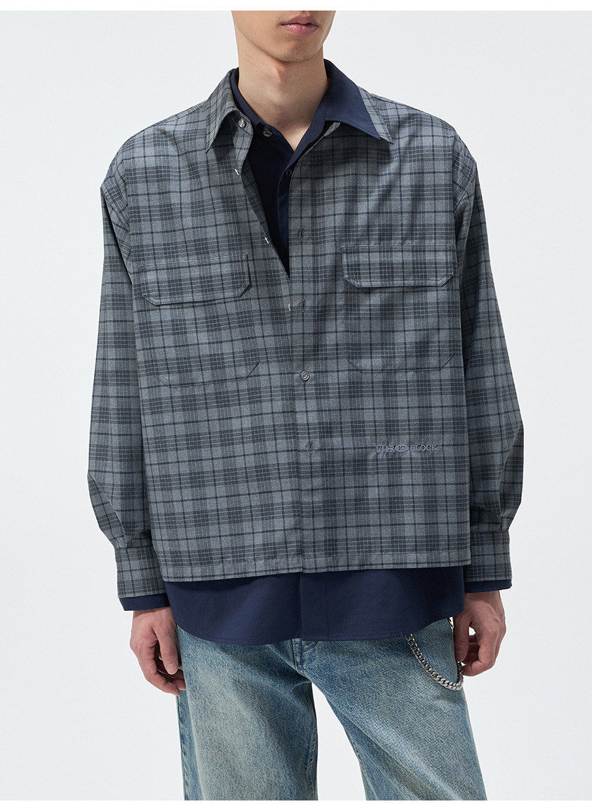 Casual Shirt with Large Patch Pockets