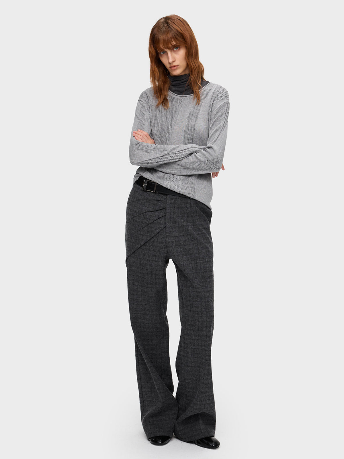 Checkered Casual Pants