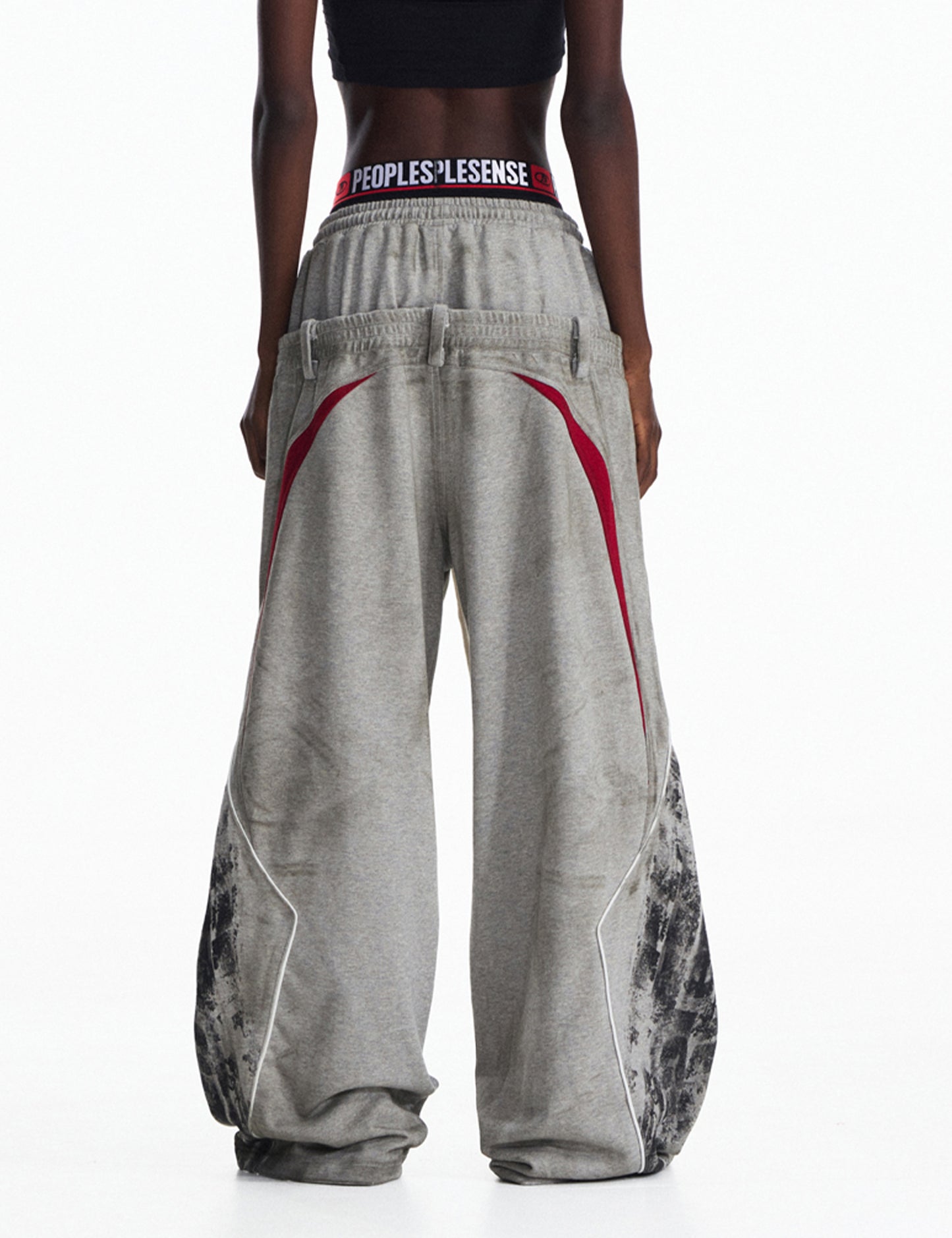 Double-Waist Sweatpants