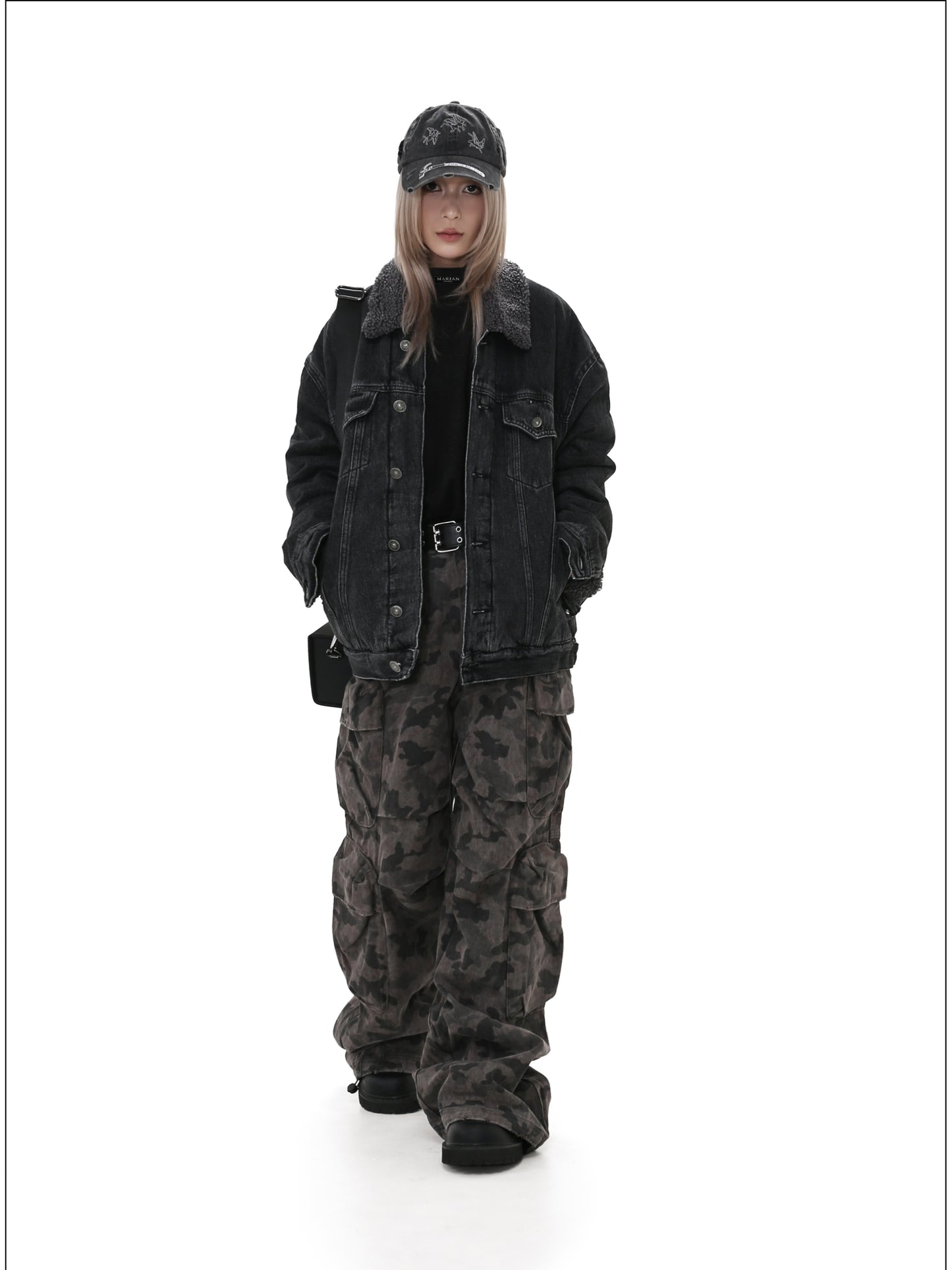 Damaged Thick Denim Jacket