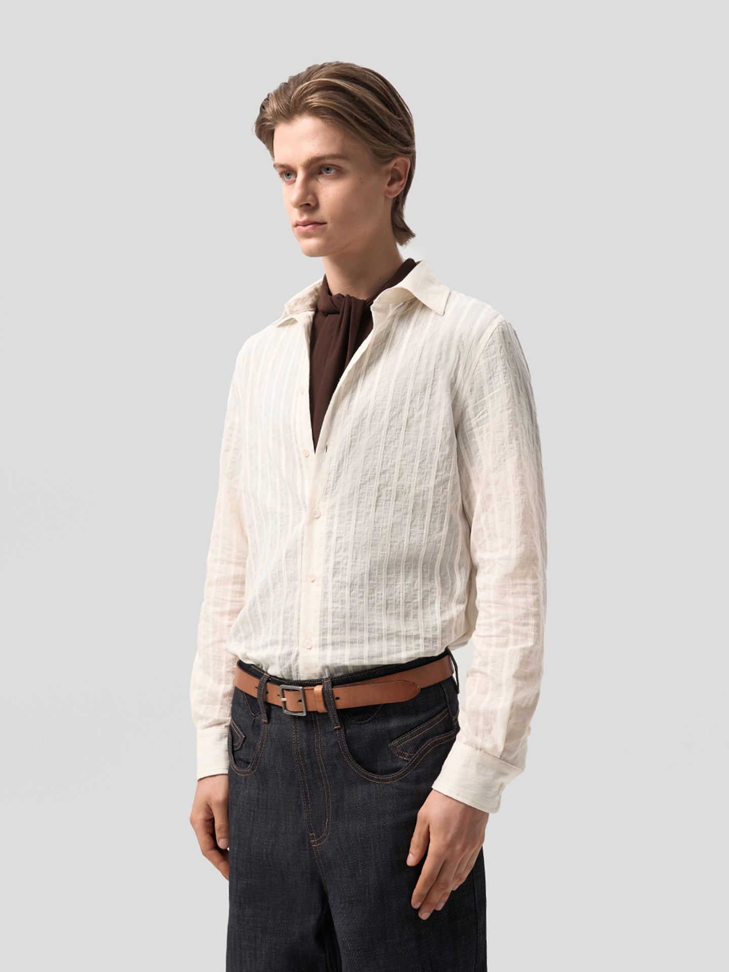 Lightweight Striped Shirt