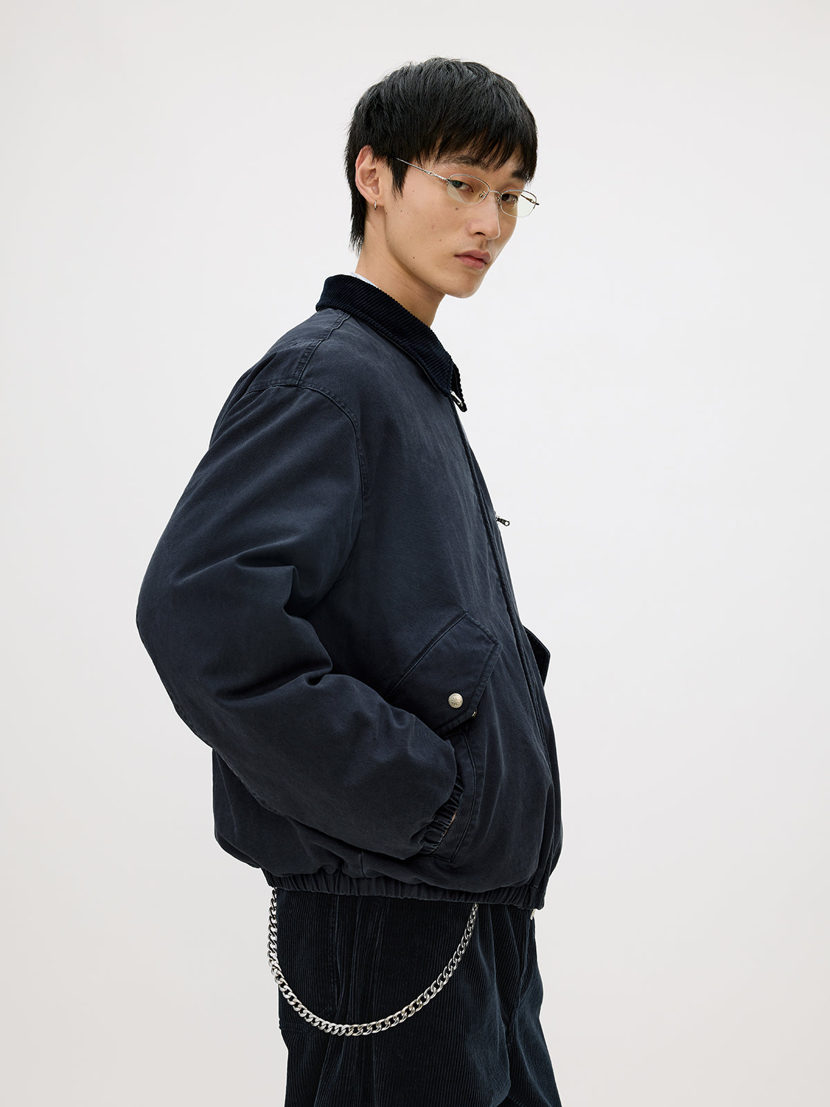 Distressed Work Jacket