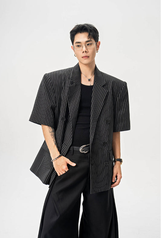 Wide Shoulder Jacket