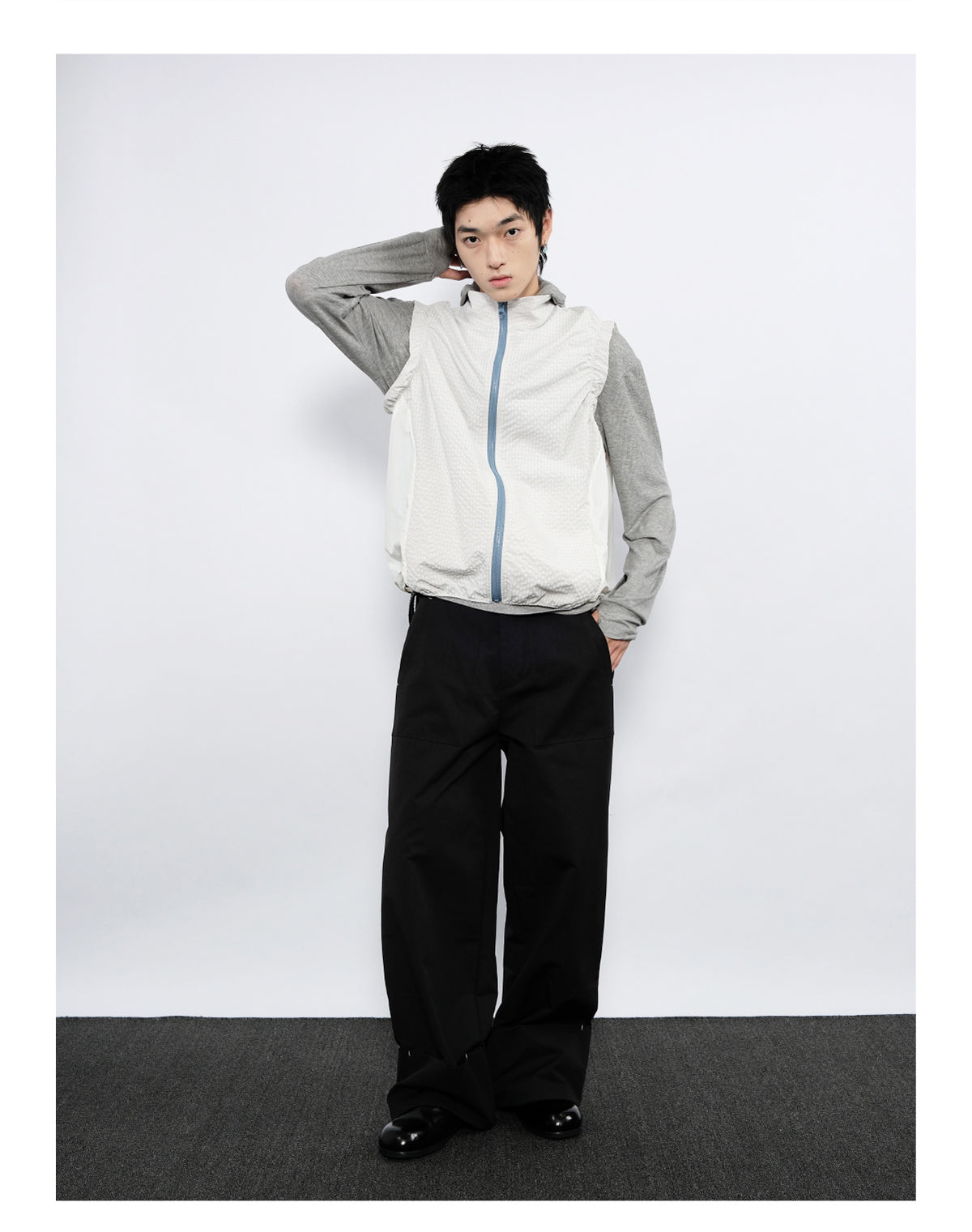 Stand Collar Casual Vest