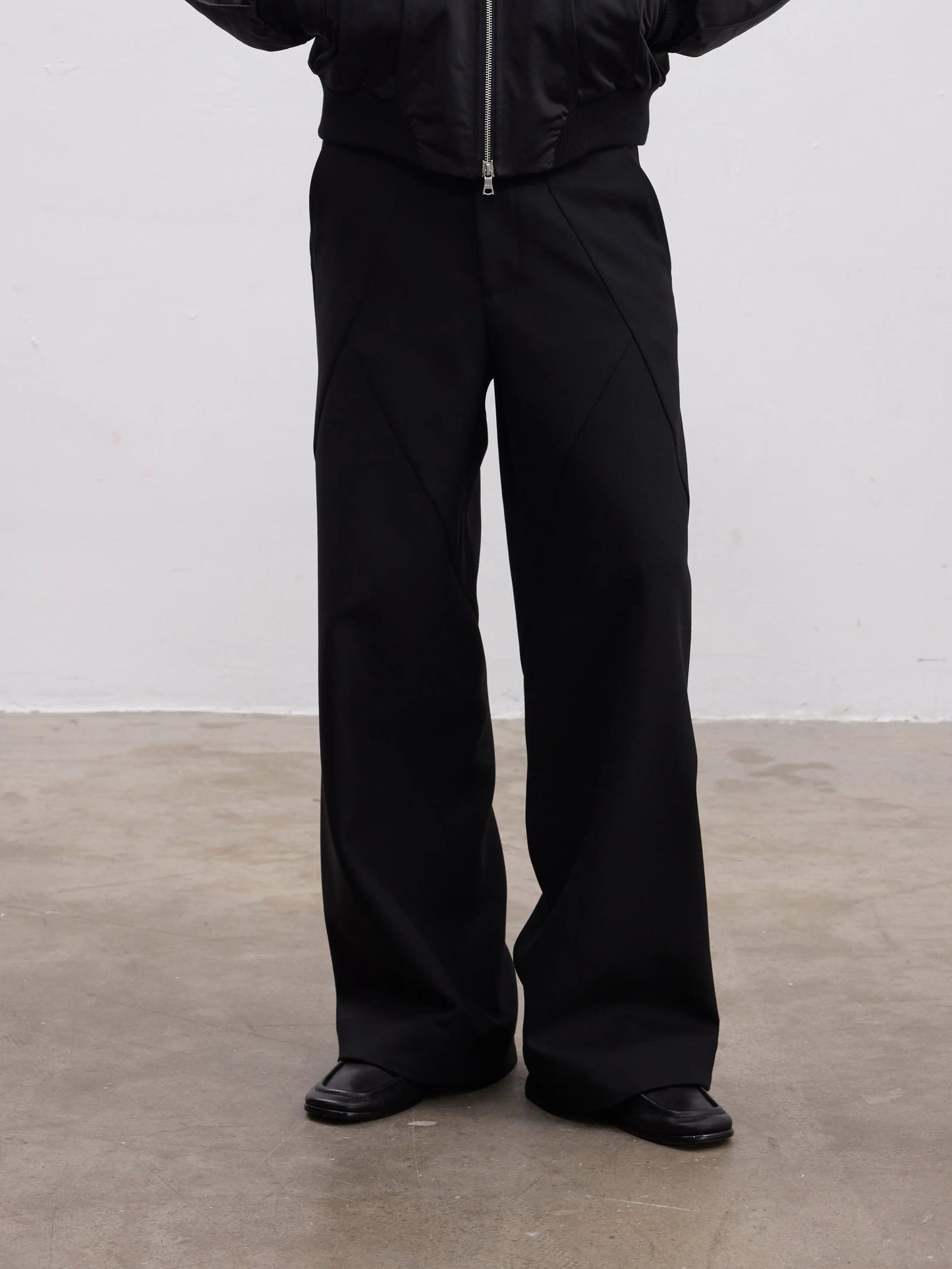 Casual Pants with Front and Back Pockets
