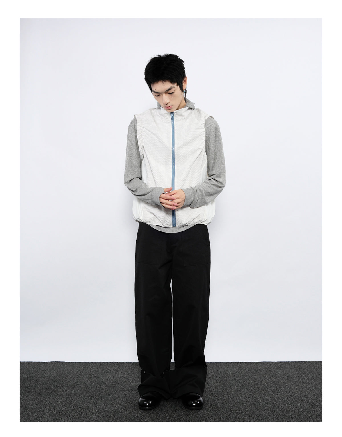 Stand Collar Casual Vest