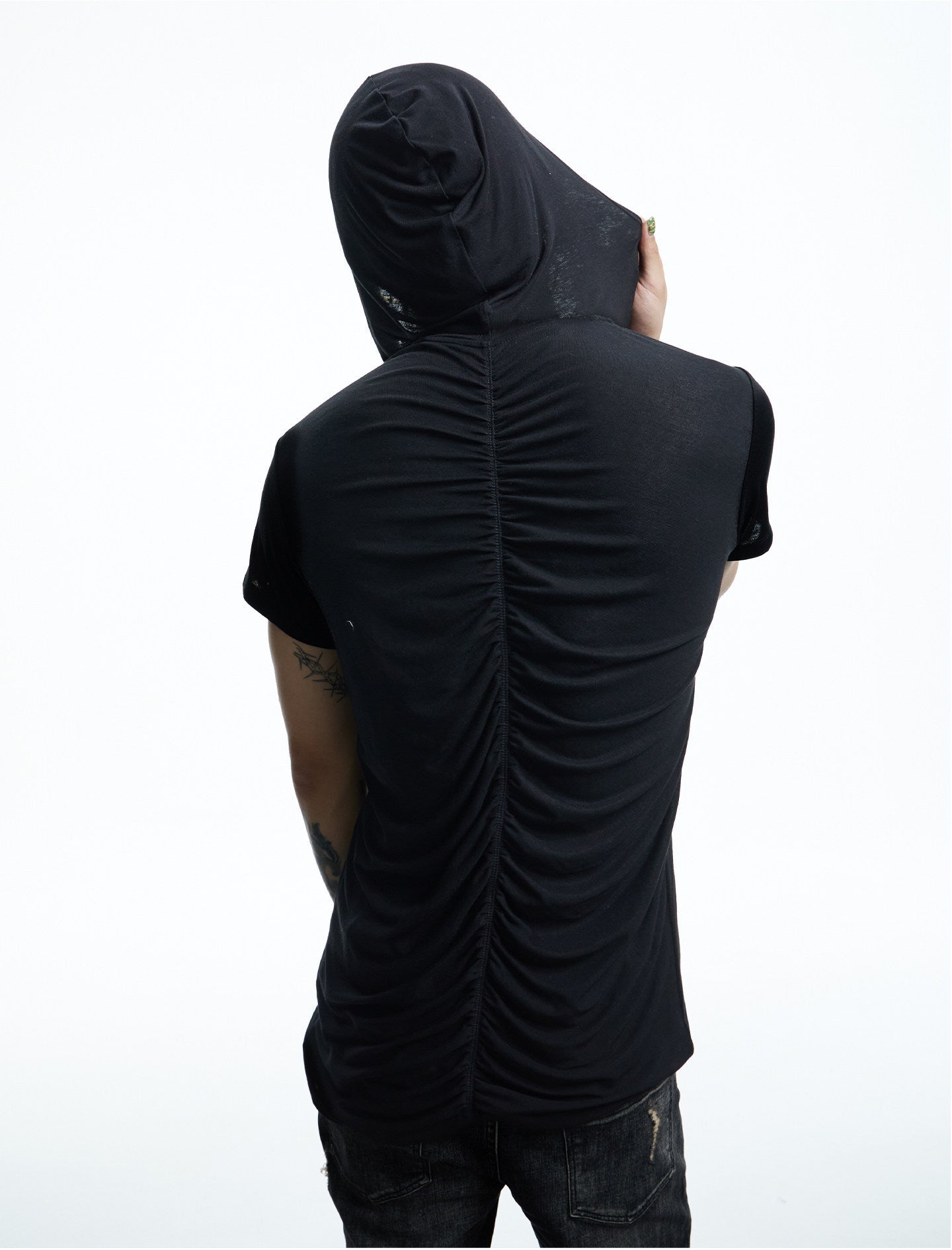 Niche Design Shirt with Hood