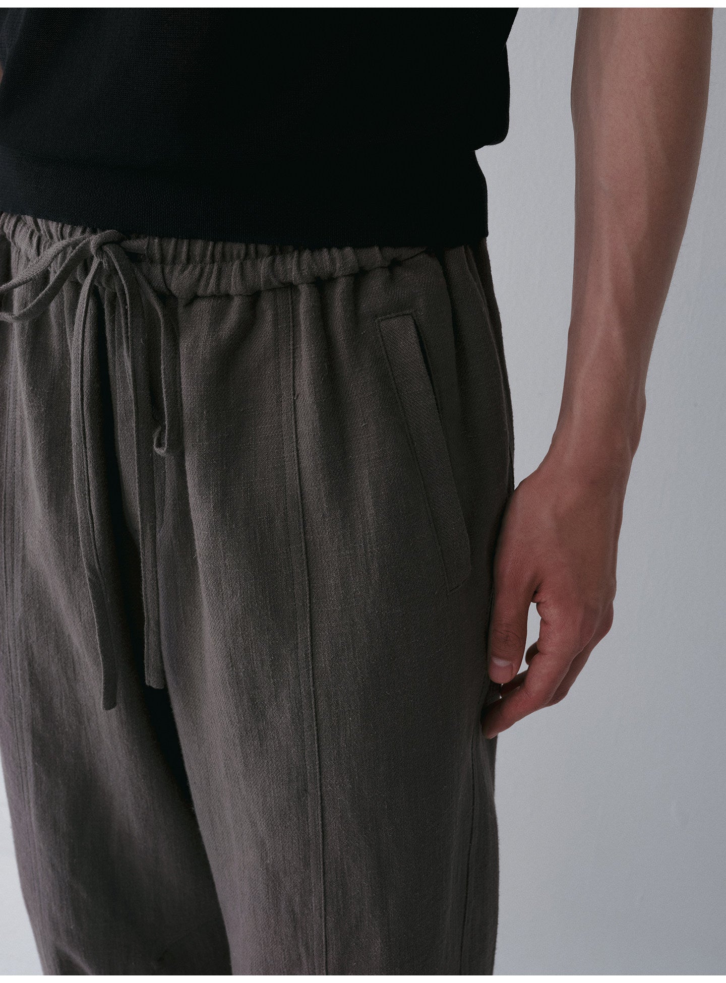 Drawstring Casual Pants