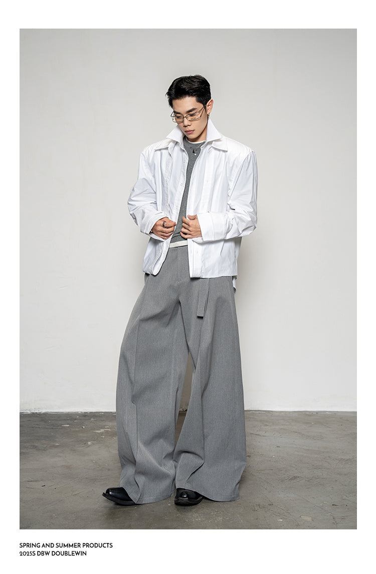 Fake Two-Piece Shirt