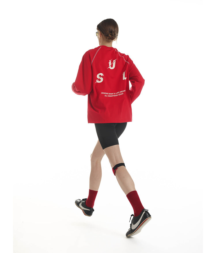 Contrast Color Raglan T-Shirt