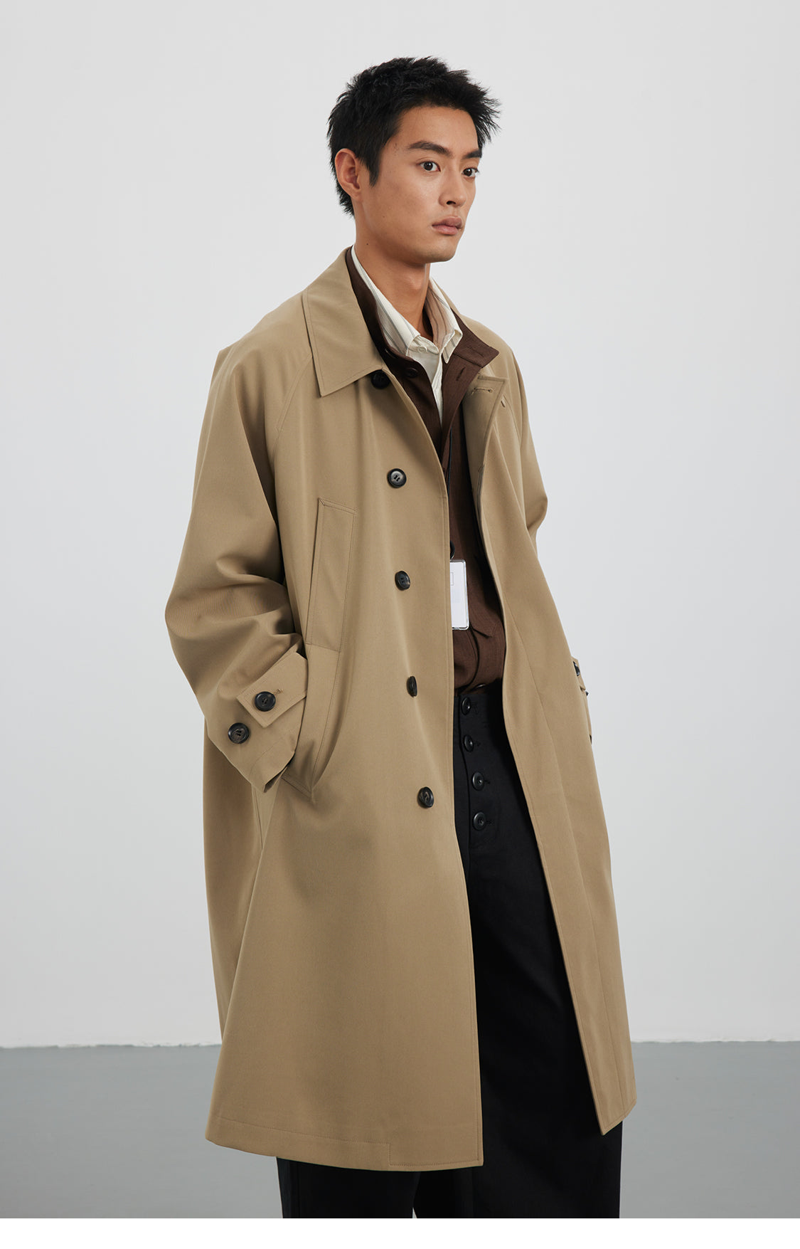 High-end mid-length coat