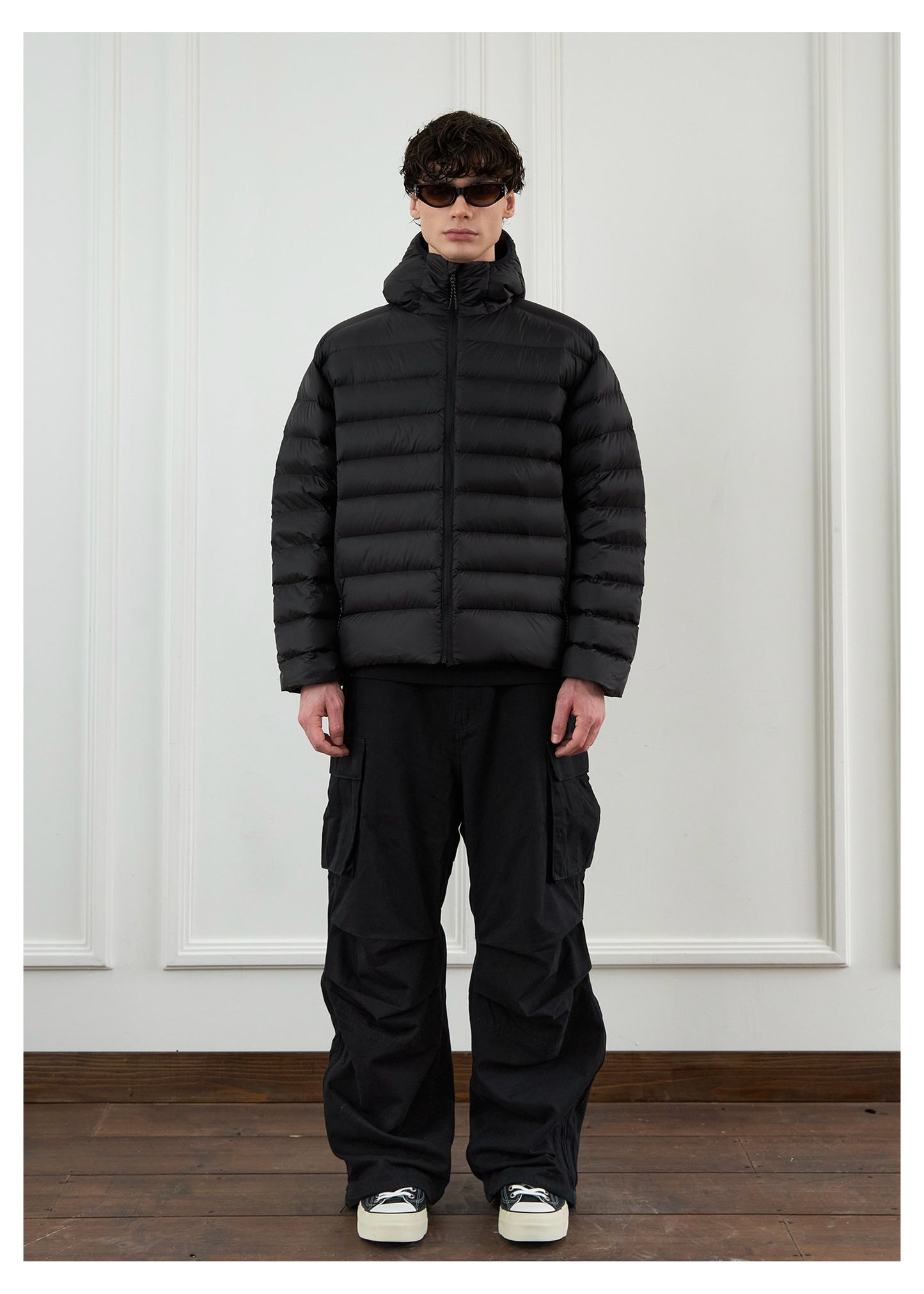 Lightweight Hooded Down Jacket