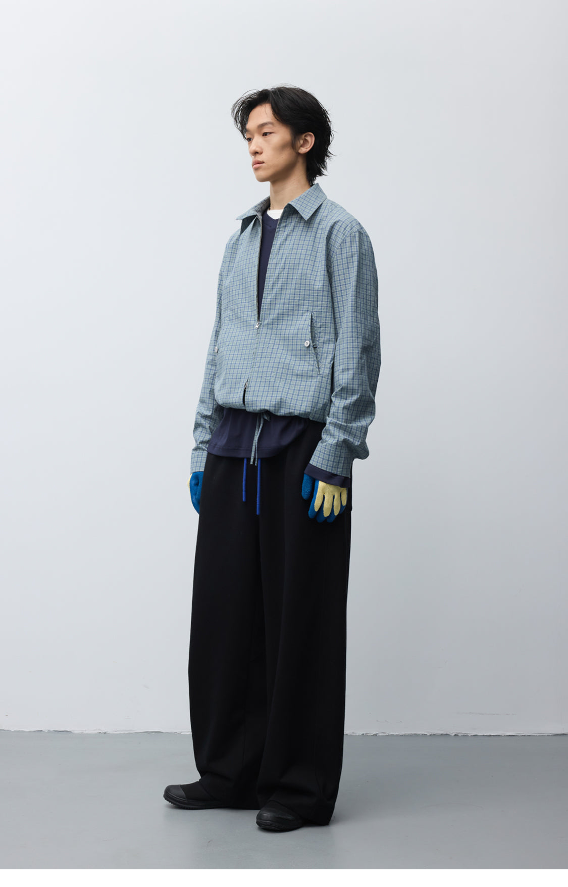 Double Head Metal Zipper Jacket