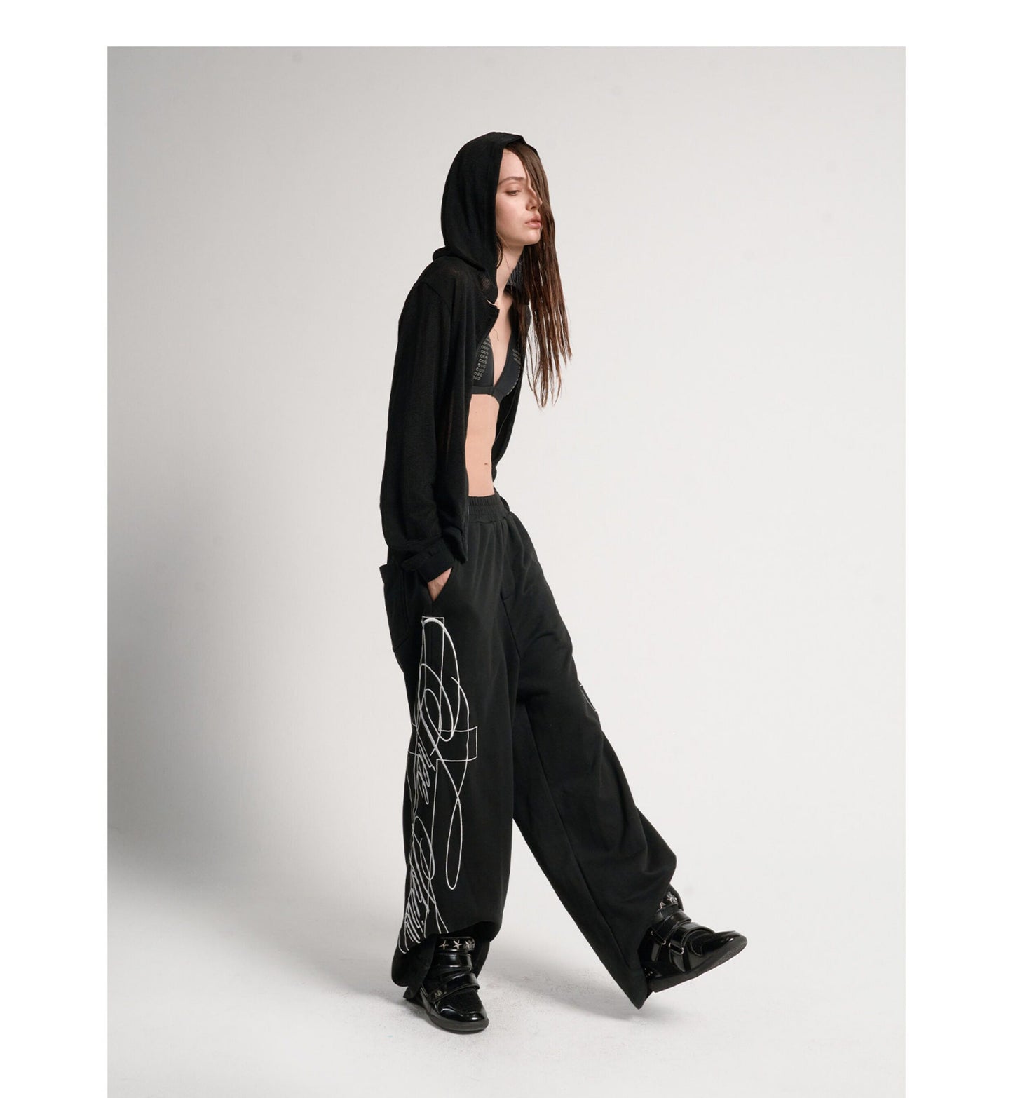 Cross-Stitch Sweatpants