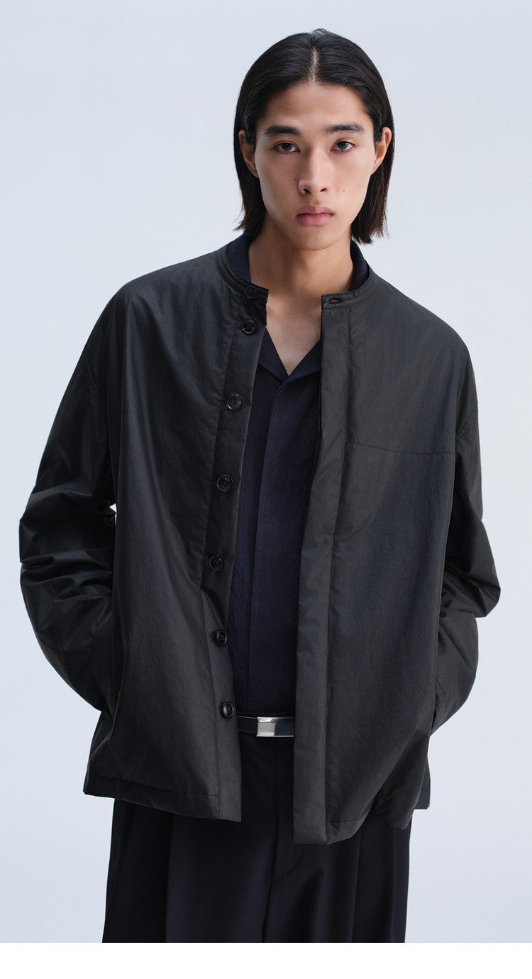 Small Stand-Collar Quilted Jacket