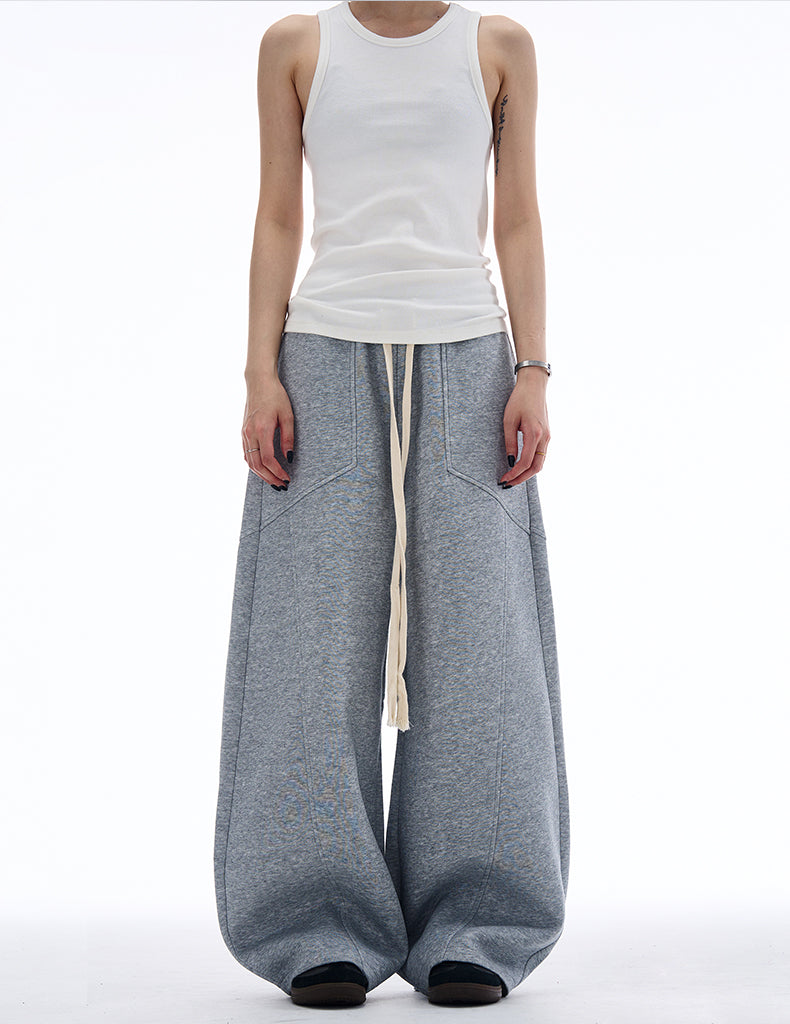Wide leg loose sweatpants