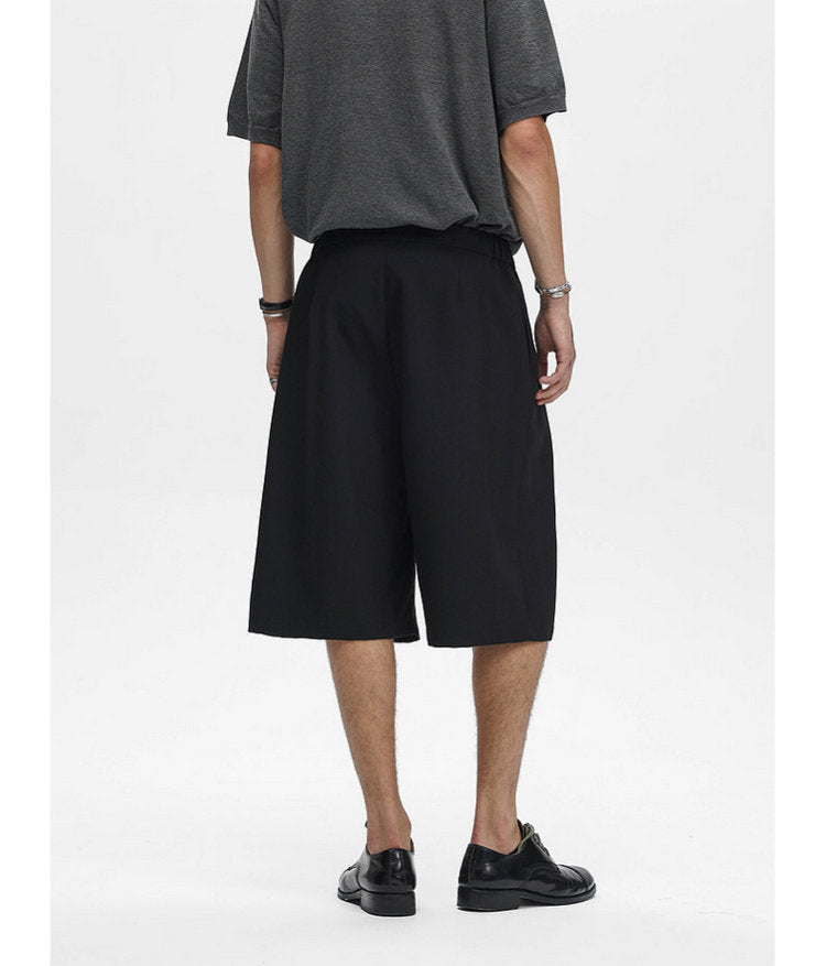 3D-Shirred Shorts