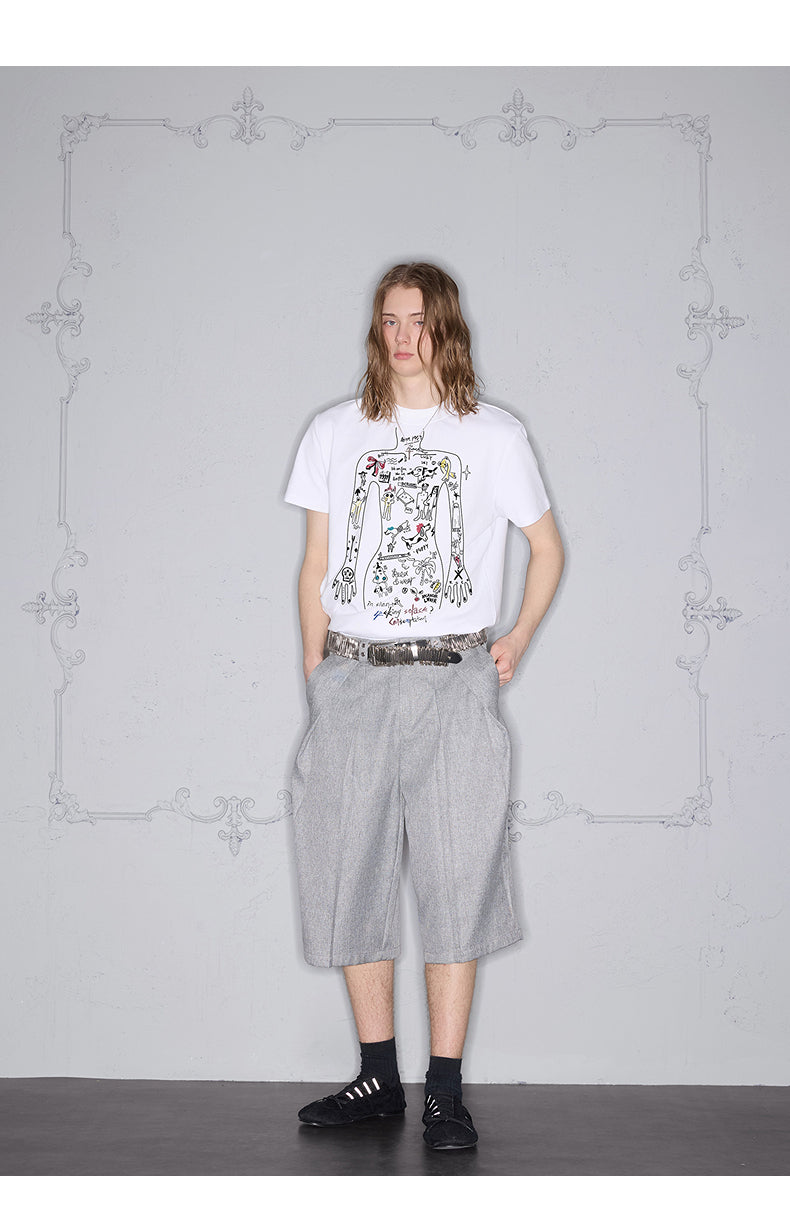 Graffiti Print Baby T-Shirt